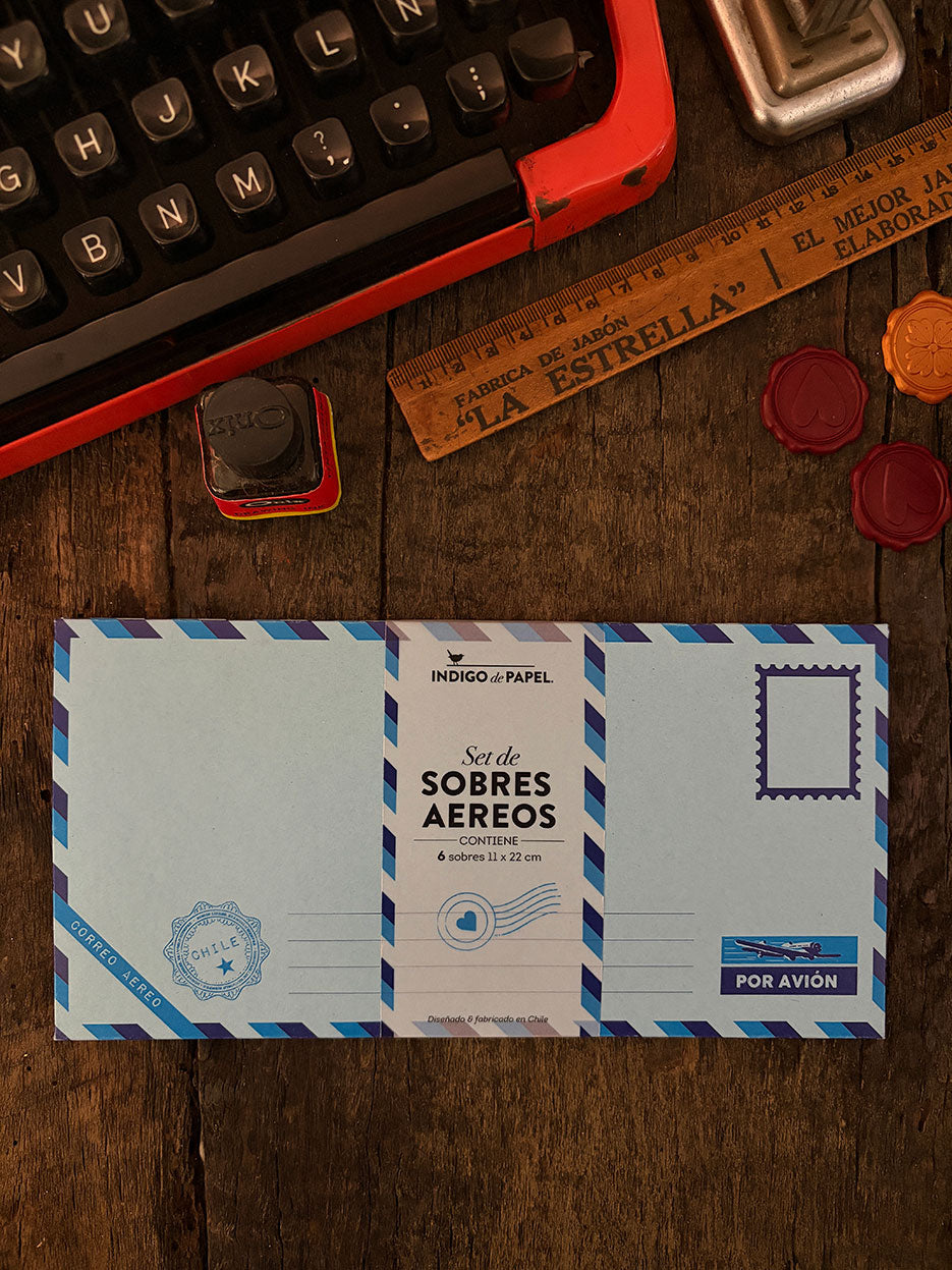 Set de Sobres · Aéreos Celeste