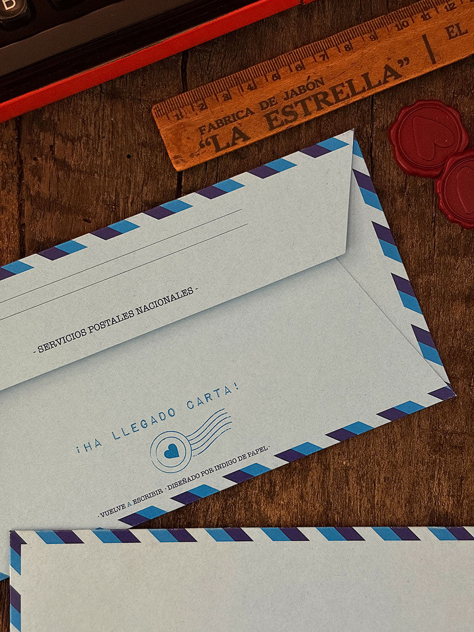 Set de Sobres · Aéreos Celeste