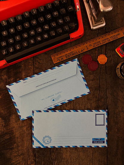 Set de Sobres · Aéreos Celeste