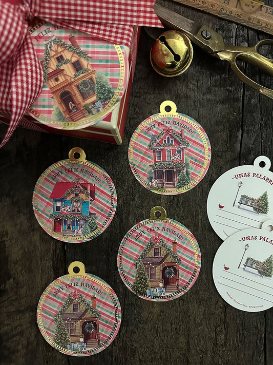 Tags de Regalo · Casas Victorianas