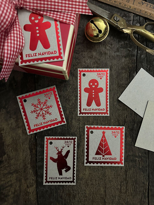 Tags de Regalo · Estampillas