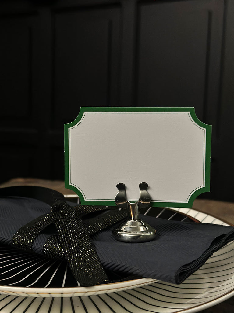 Tarjetas  · Borde Verde