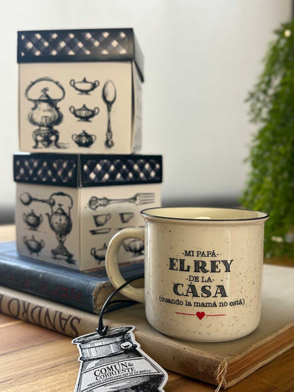 Taza Cerámica · Rey de la Casa