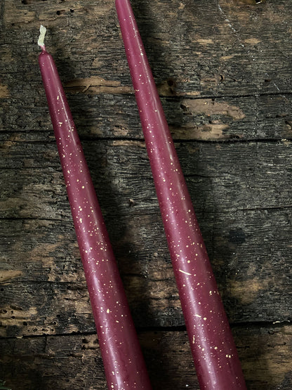 Set de Velas Stardust · Rojo 2 Unidades