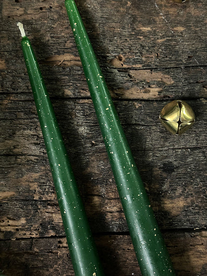 Set de Velas Stardust · Verde 2 Unidades