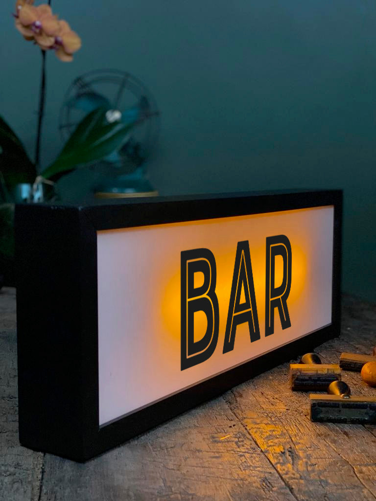 Letrero Retro · Bar