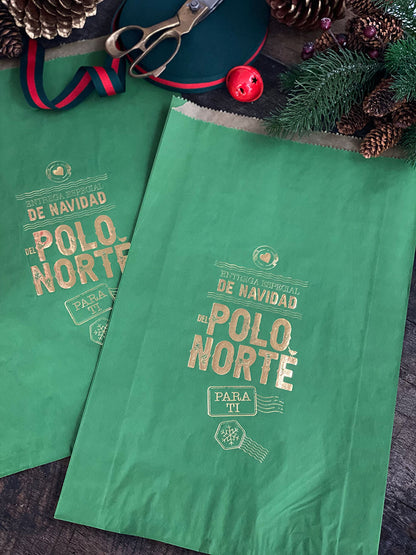 Bolsa Extra Grande Verde · Polo Norte