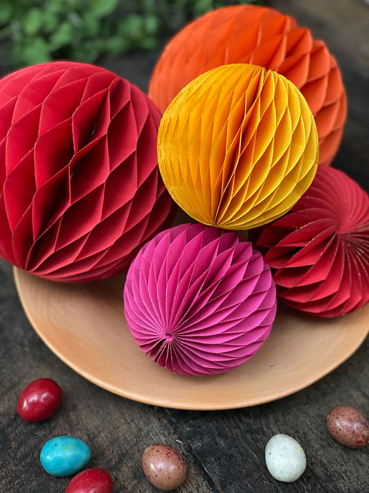 Centro de mesa honeycomb · Colores