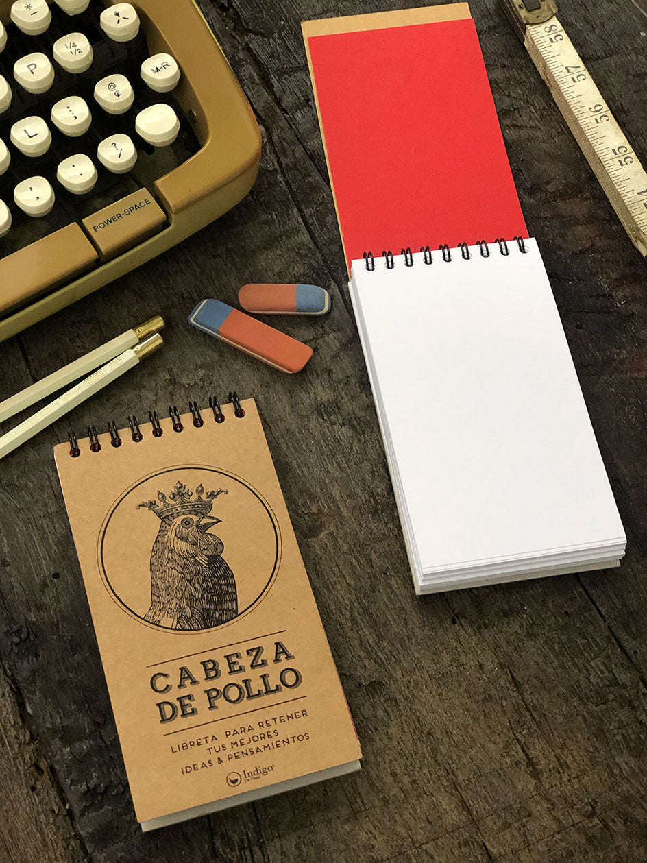 Libreta Anillada Cabeza de Pollo