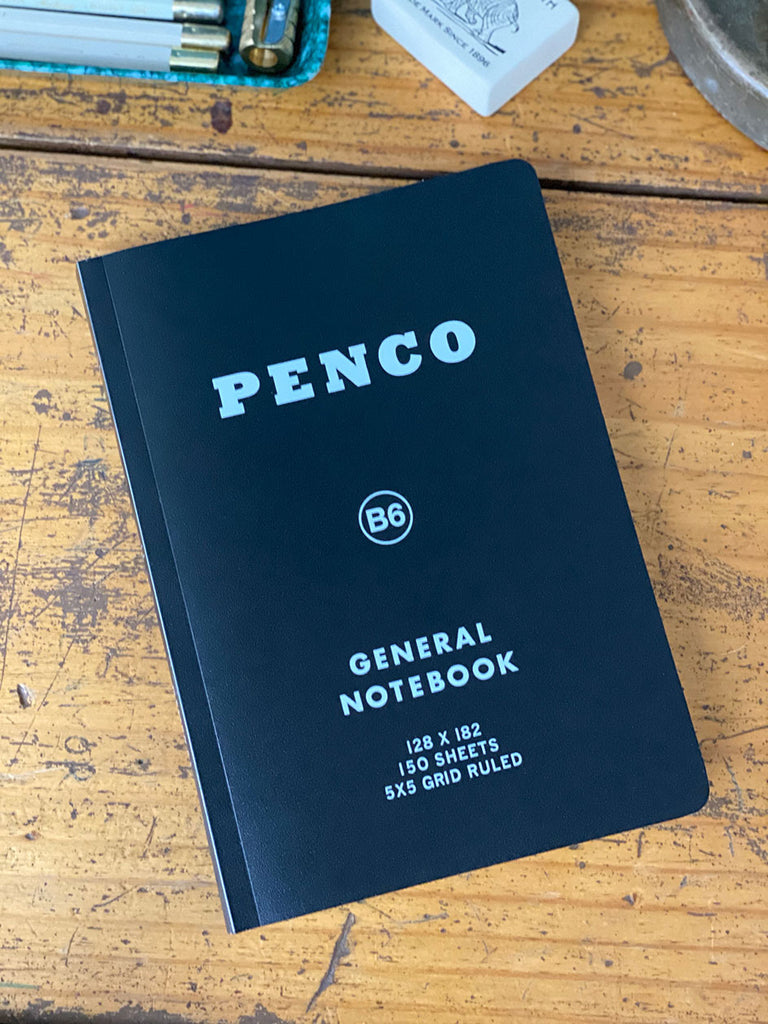 Penco · Libreta General B6 Negro
