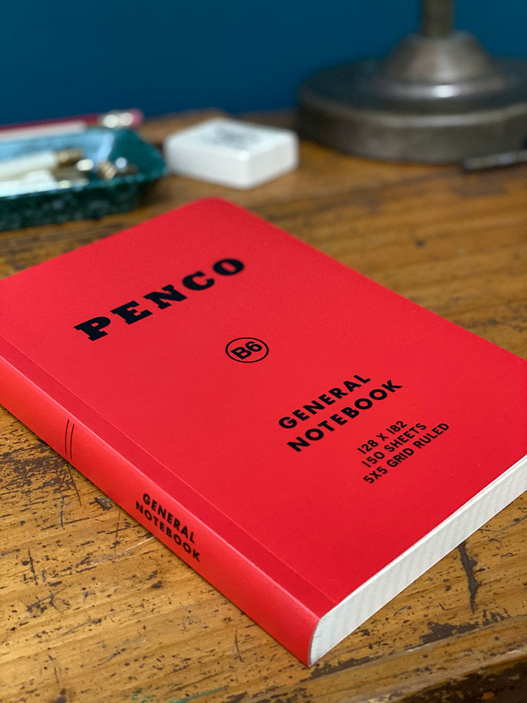 Penco · Libreta General B6 Rojo