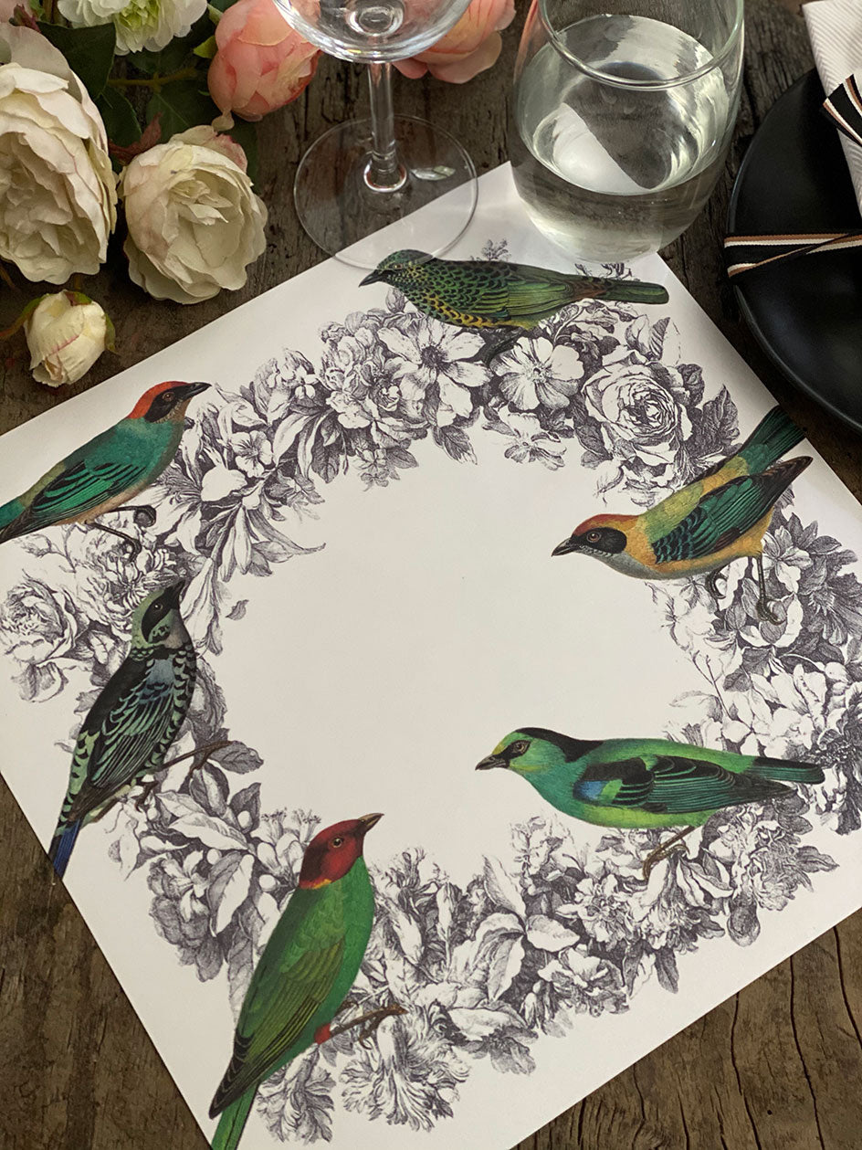 Plato Base · Corona Pájaros