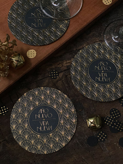 Posavasos · Año Nuevo