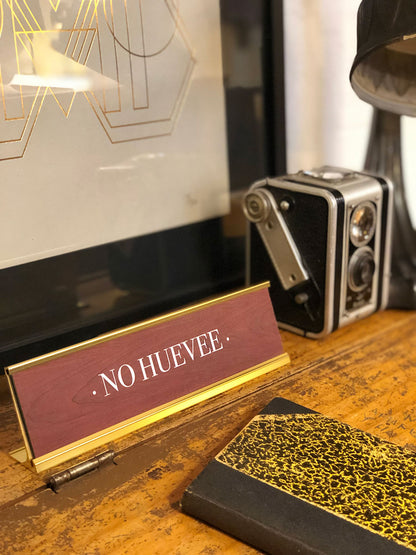 Señalética · No Huevee