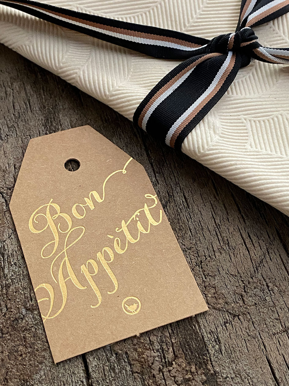 Tag de Mesa Bon Appetit · Kraft